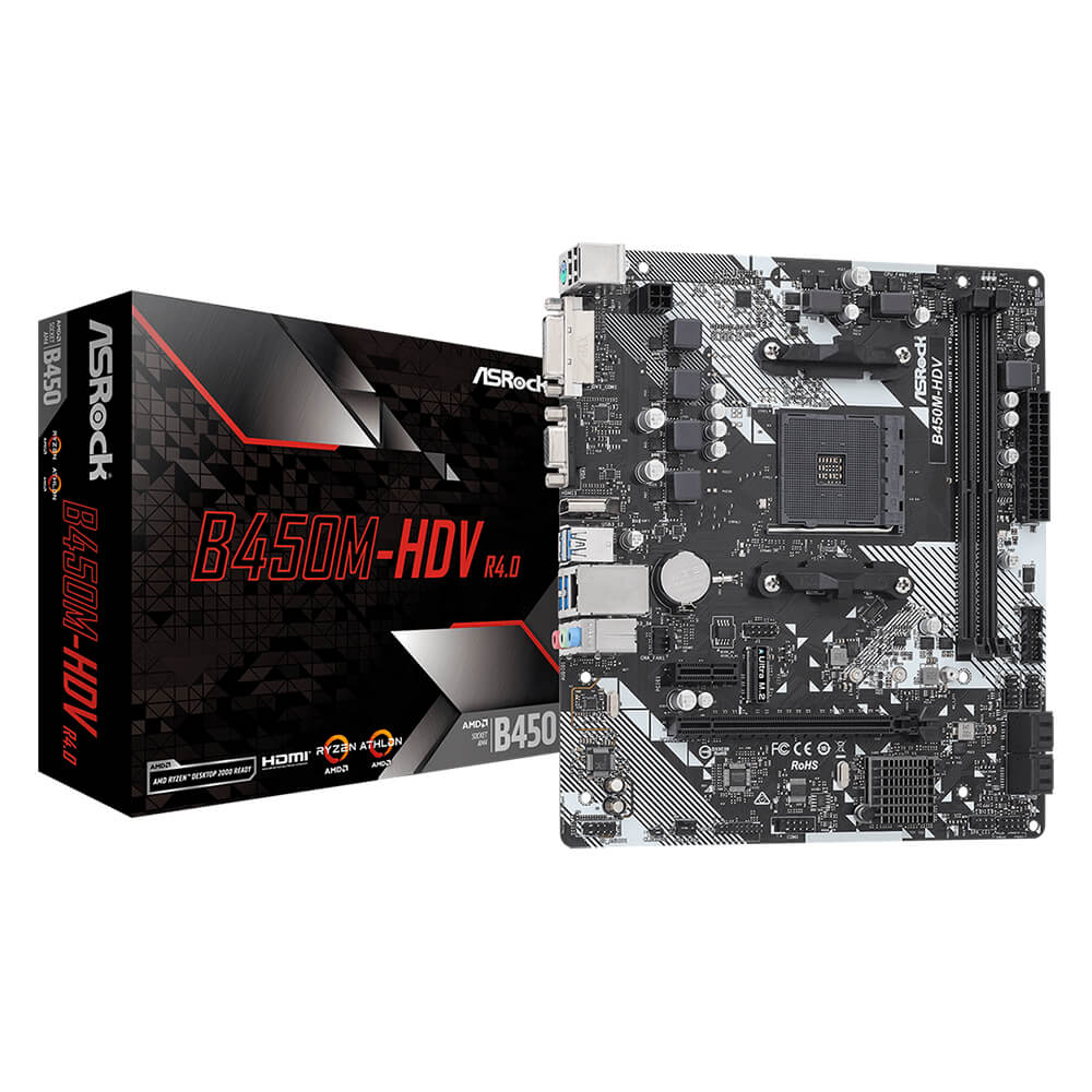 Bo mạch chủ ASROCK B450M-HDV